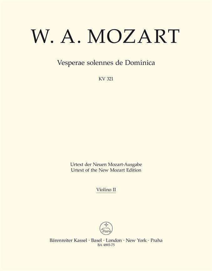 Vesperae solennes de Dominica